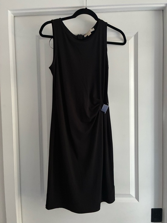 Michael Kors Dresses & Skirts - Michael Kors Black Sleeveless Midi Sheath Dress- size M